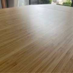 【美品】IKEA 伸長テーブル　1-4名がけの画像