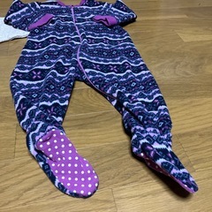 無料　冬用ベビーカバーオールの画像