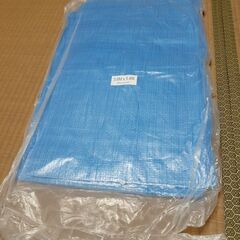 ブルーシート薄手　#1000 3.6×5.4m　未使用　新品の画像