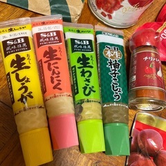 半額以下　調味料　パスタ　サラダ油　甘栗の画像