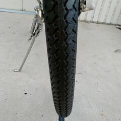 電動アシスト自転車　27インチ　ヤマハパスシティ　後輪タイヤ新品交換済　近隣有料配達可能　電動自転車の画像