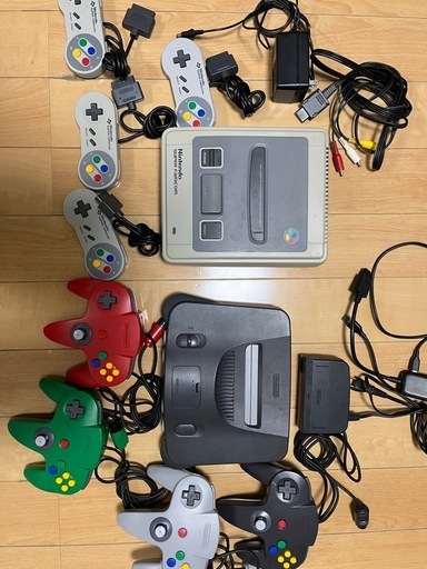 レトロゲーム◾️スーパーファミコン◾️Nintendo64◾️フルセット◾️