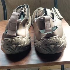 新品 26.5cm メンズ スニーカー ブラウン 厚底 シューズ 識別番号:【N503-S】の画像