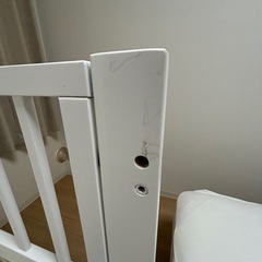 ベビーベッド　そいねーるラージ　布団セット付きの画像