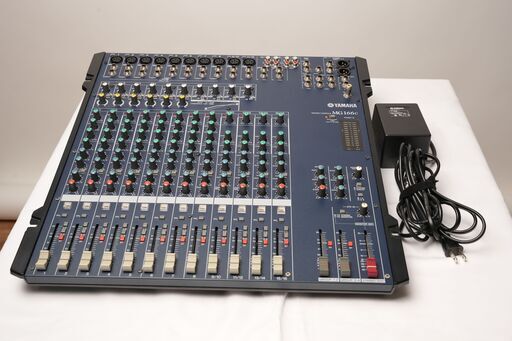 【お取置き中・購入者様確定致しました・売約済み】YAMAHA MG166c 数年前まで100名規模の会場で使用-この数年は年1回使用程度