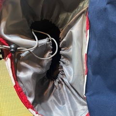 【中古】大きな車輪の折りたたみショッピングカート　買い物カートの画像