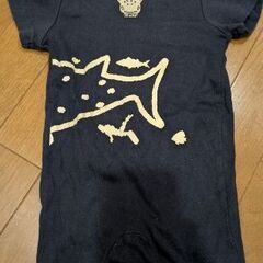 ジンベイザメ　ロンパース ７０サイズの画像