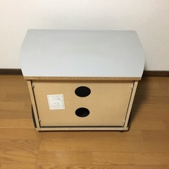 キャスター付き キャビネット テレビ台の画像