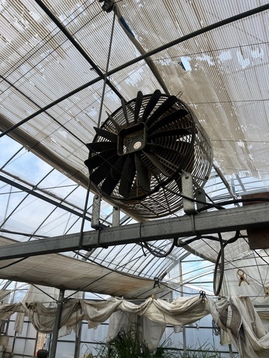 お取引き済み。農業 園芸用換気扇 ネポンファン FAN-400T 200V/三相 トマト きゅうり　 