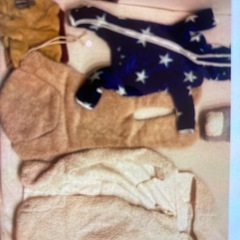 冬用ベビー衣類、ベビーグッズ6点の画像