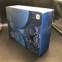 新品【160】E88 カメラ無し折りたたみリモコンドローン（黒）の画像