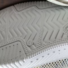 新品 25.5cm メンズ スニーカー ホワイト 厚底 シューズ 普段着 識別番号:【N507-S】の画像