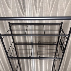 「受け渡し予定者様決まりました」11/12(水)まで！【ニトリ】洗濯機ラック　伸縮タイプの画像