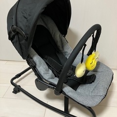 【江阪駅徒歩3分！】美品　カトージ ベビーバウンサー イージーリクライニングの画像