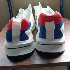 新品 26cm メンズ スニーカー ホワイト 厚底 シューズ 普段着 識別番号:【N508-S】の画像