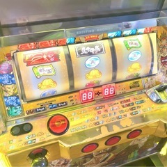  【通電OK】天下無双2★鍵付き★ パチスロ実機 スロット台 実機 ドアキー スロット パチスロの画像