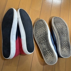 スリッポン 2足まとめ売り ZARA GU 26.0の画像