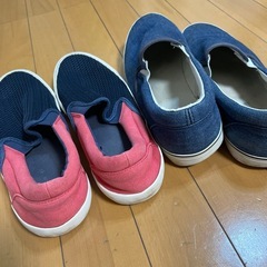 スリッポン 2足まとめ売り ZARA GU 26.0の画像