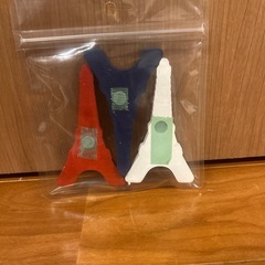 未使用　エッフェル塔　マグネット3点の画像