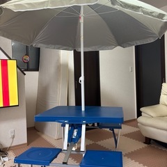 キャンプ　テーブルの画像