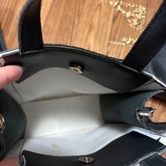 千鳥柄の鞄の画像