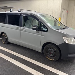 ステップワゴン　アウトドアが似合う釣りやキャンプの画像