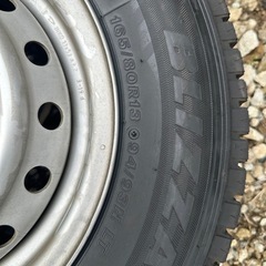 トヨタタウンエーススタッドレスタイヤホイールセットの画像