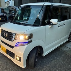 足回り整備済　N-BOXカスタム Gターボ　平成25年式　車検令和8年３月　走行225,800キロの画像