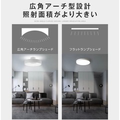 シーリングライト LED 10畳 36W間接照明 リモコン付の画像