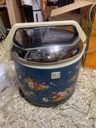昭和レトロ象印電子ジャー付属品完備♪
