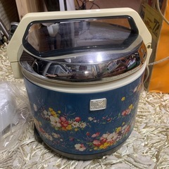 昭和レトロ象印電子ジャー付属品完備♪の画像