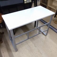 美品　お洒落な鏡面仕上げ　ピアノ塗装　パソコンデスク　机　テレビ台　ラック　棚　テーブル　ダイニング　パソコンラックの画像