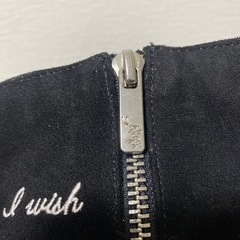 💛英字ロゴブ－ツ  内側ジッパーの画像