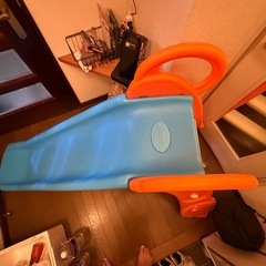 トイザらス　折りたたみロング滑り台　ウォータースライダーの画像