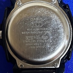 CASIO HDA-600 2719 10年バッテリー 防水 クオーツ カシオの画像