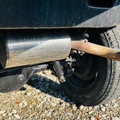 JB23(AZオフロード)社外マフラー　メーカーふめい不明の画像