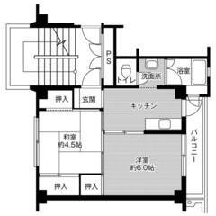 ◆敷金・礼金が無料！◆ビレッジハウス鳥居本2号棟 (503号室)