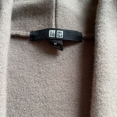 ユニクロ ロングコート レディース Mサイズの画像