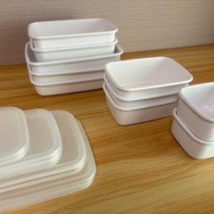 【野田琺瑯】保存容器×蓋【10セット】の画像