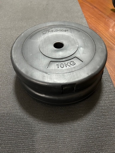 バーベルプレート　10kg ×2個