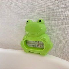 【沐浴セット】バスタブ•湯温計•沐浴布3つの画像