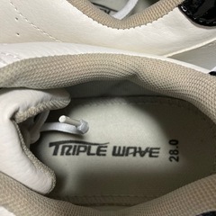 【未使用品】28㎝　白い靴　ナースシューズ？の画像