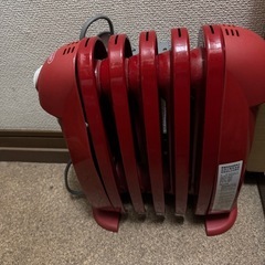 デロンギ オイルヒーター通電確認済みの画像