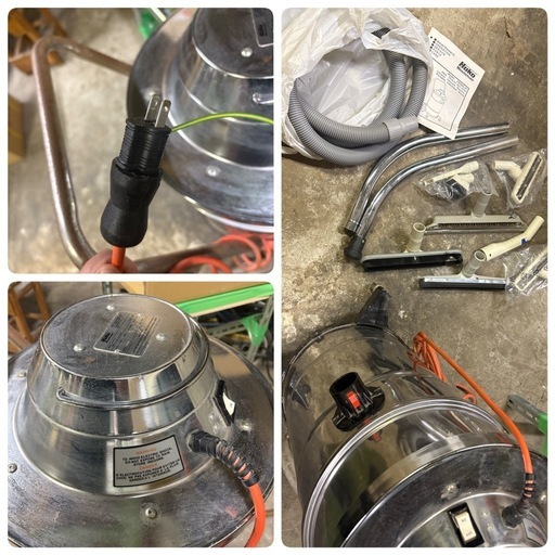 Hako Minuteman C83985-01 バキューム　アメリカン　掃除機 Hako Minuteman C83985-01 Portable Electric Infectious Waste Vacuum