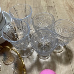 食器グラスセット　中古品の画像