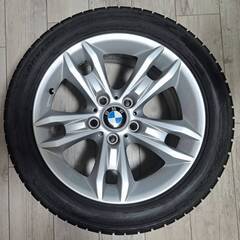 【引取限定】4本 BMW X1 E84 Mスポーツ 純正 17インチ ホイール 5H PCD 120スタッドレスタイヤ 225/50R17の画像