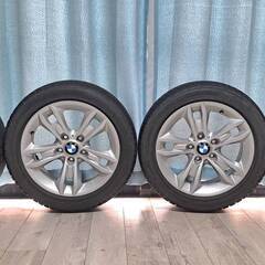 【引取限定】4本 BMW X1 E84 Mスポーツ 純正 17インチ ホイール 5H PCD 120スタッドレスタイヤ 225/50R17の画像