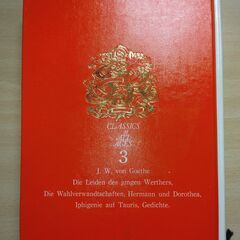 『若きウェルテルの悩み　親和力ほか』ゲーテ　講談社の画像