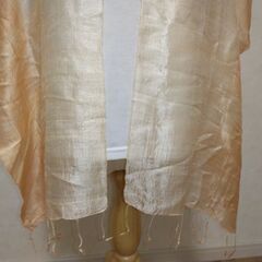 ストール　ピンクゴールドの画像