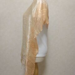 ストール　ピンクゴールドの画像